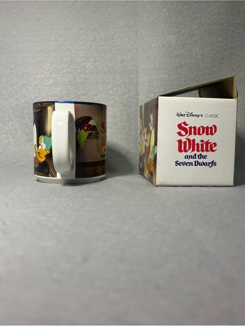 Vintage 1980’s Walt Disney Classic Snow White Coffee Mug - Original Box